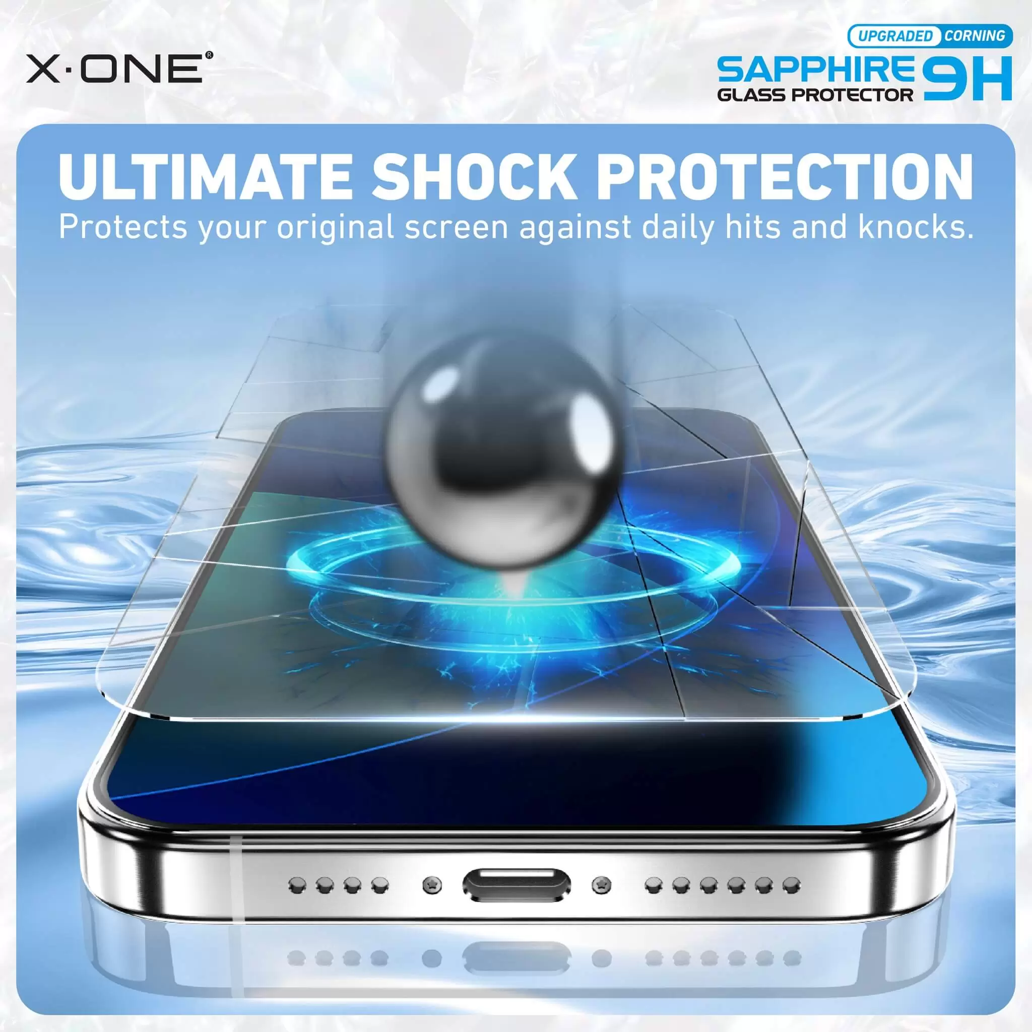 Upgraded Corning 9H Sapphire Glass Screen Protector