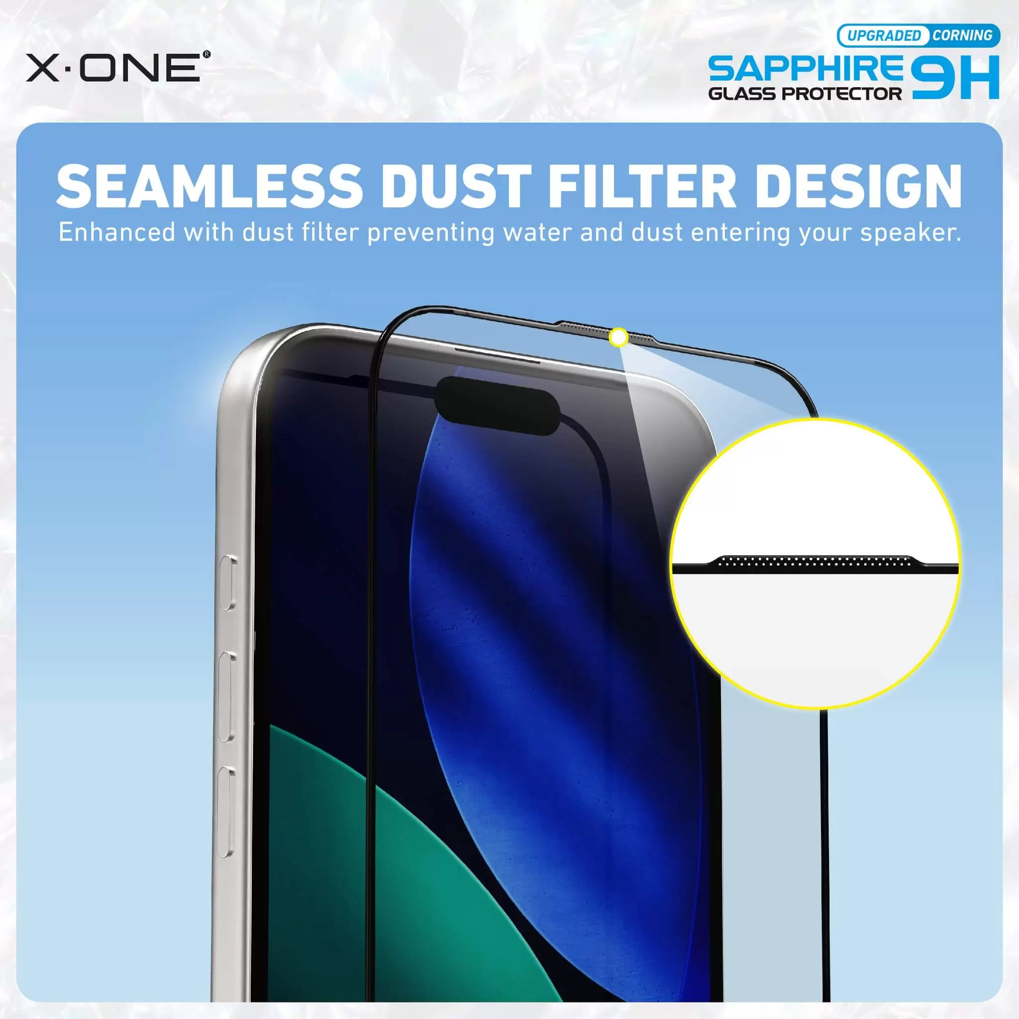 Upgraded Corning 9H Sapphire Glass Screen Protector