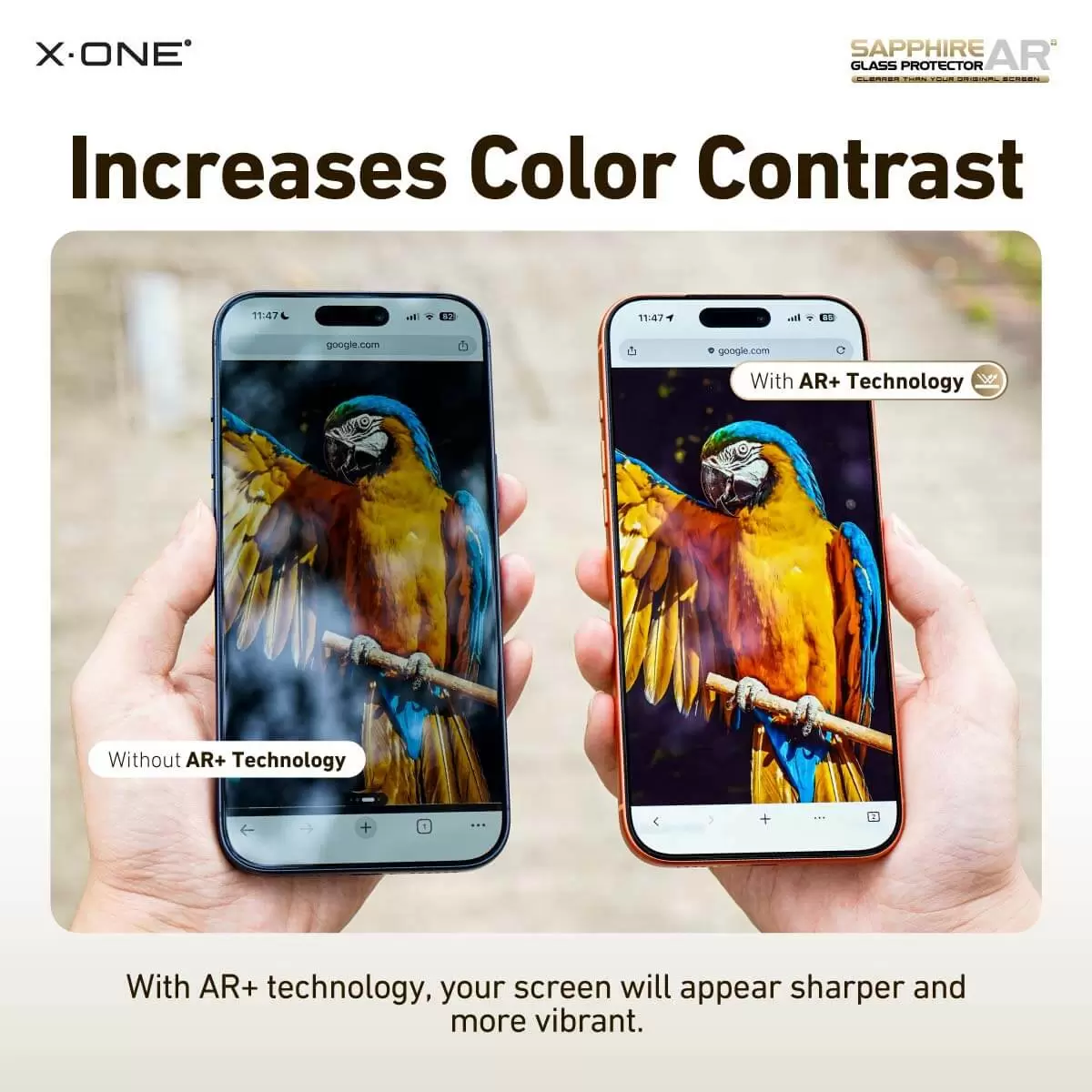 Sapphire AR+ Tempered Glass Screen Protector