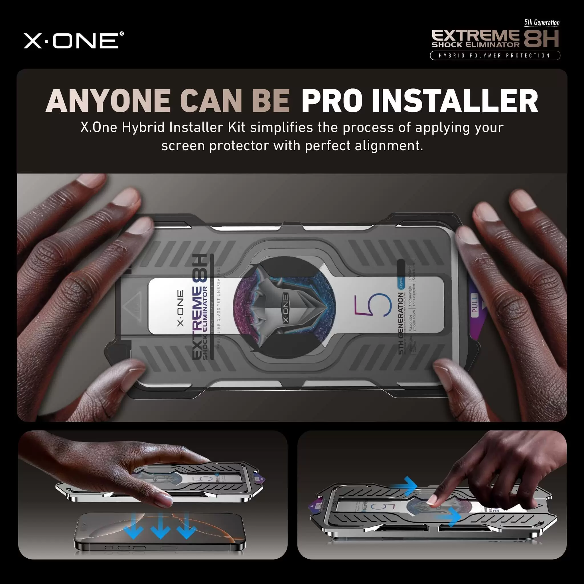 Extreme Shock Eliminator 8H with installer kit - Matte Gaming
