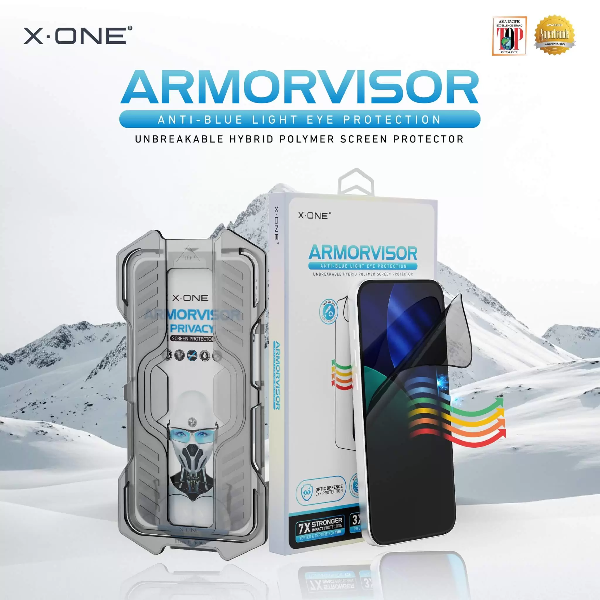 Armorvisor Privacy with installer kit