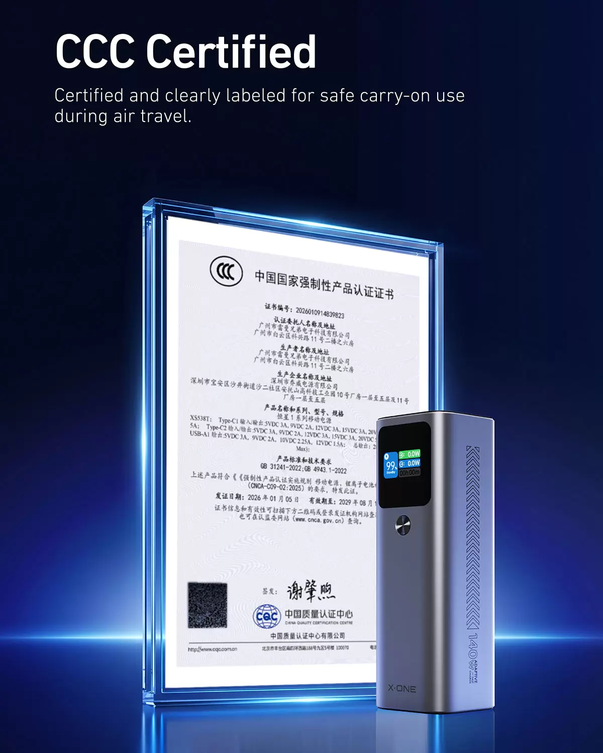 Stellar 140W 27600mAh Powerbank