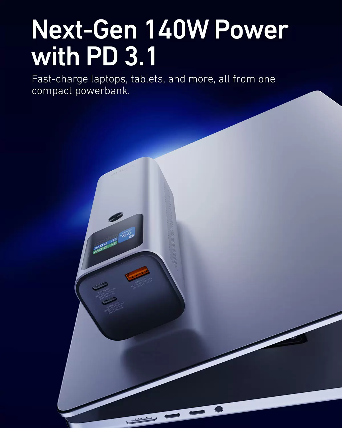 Stellar 140W 27600mAh Powerbank