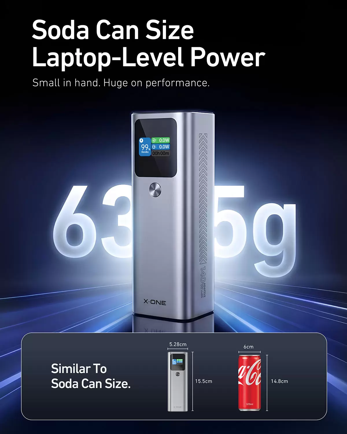 Stellar 140W 27600mAh Powerbank
