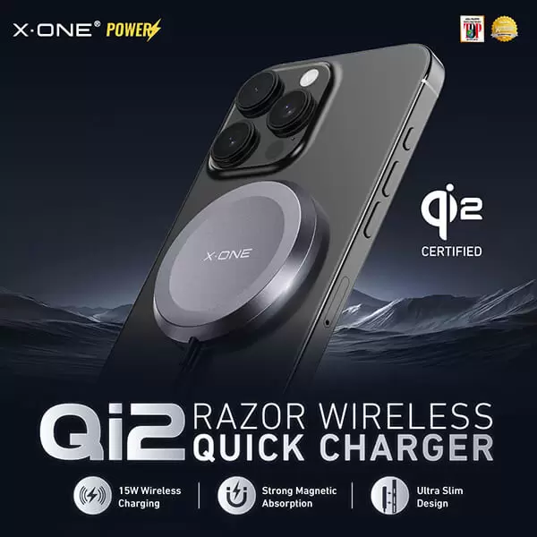 Qi2 Razor Wireless Quick Charger
