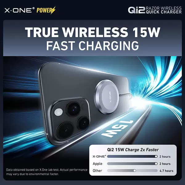 Qi2 Razor Wireless Quick Charger