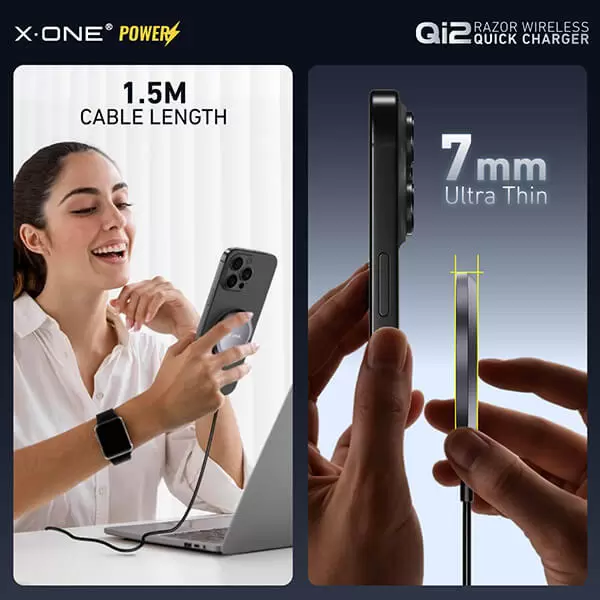 Qi2 Razor Wireless Quick Charger