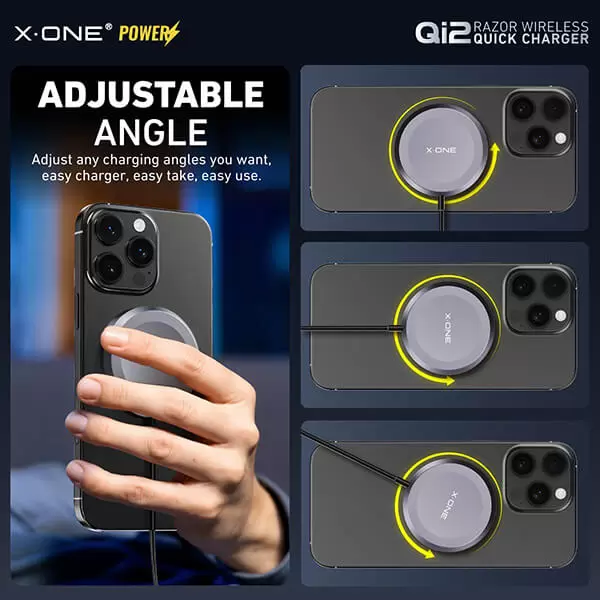 Qi2 Razor Wireless Quick Charger