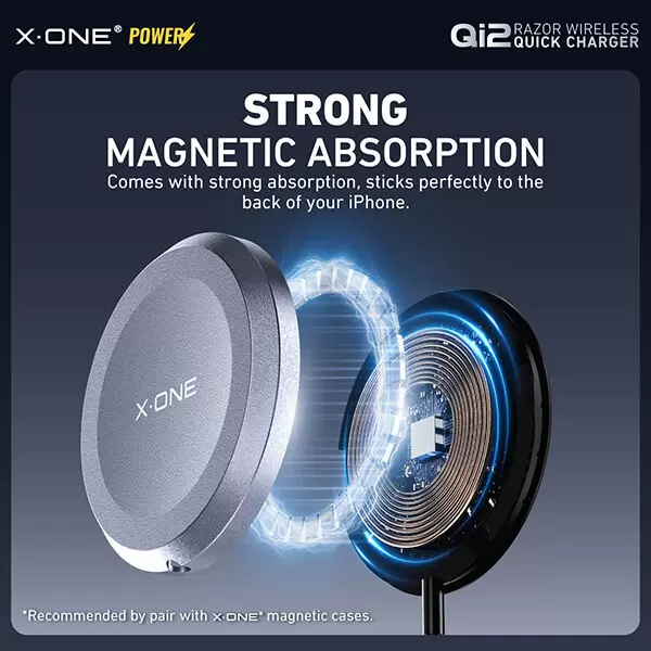 Qi2 Razor Wireless Quick Charger