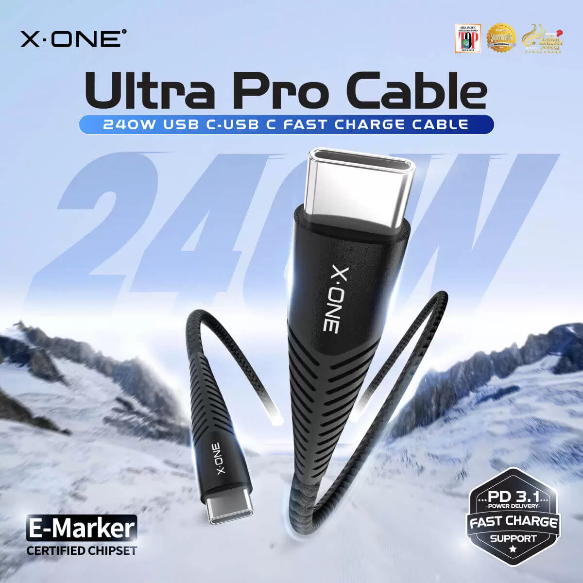 Ultra Pro Cable 240W C to C