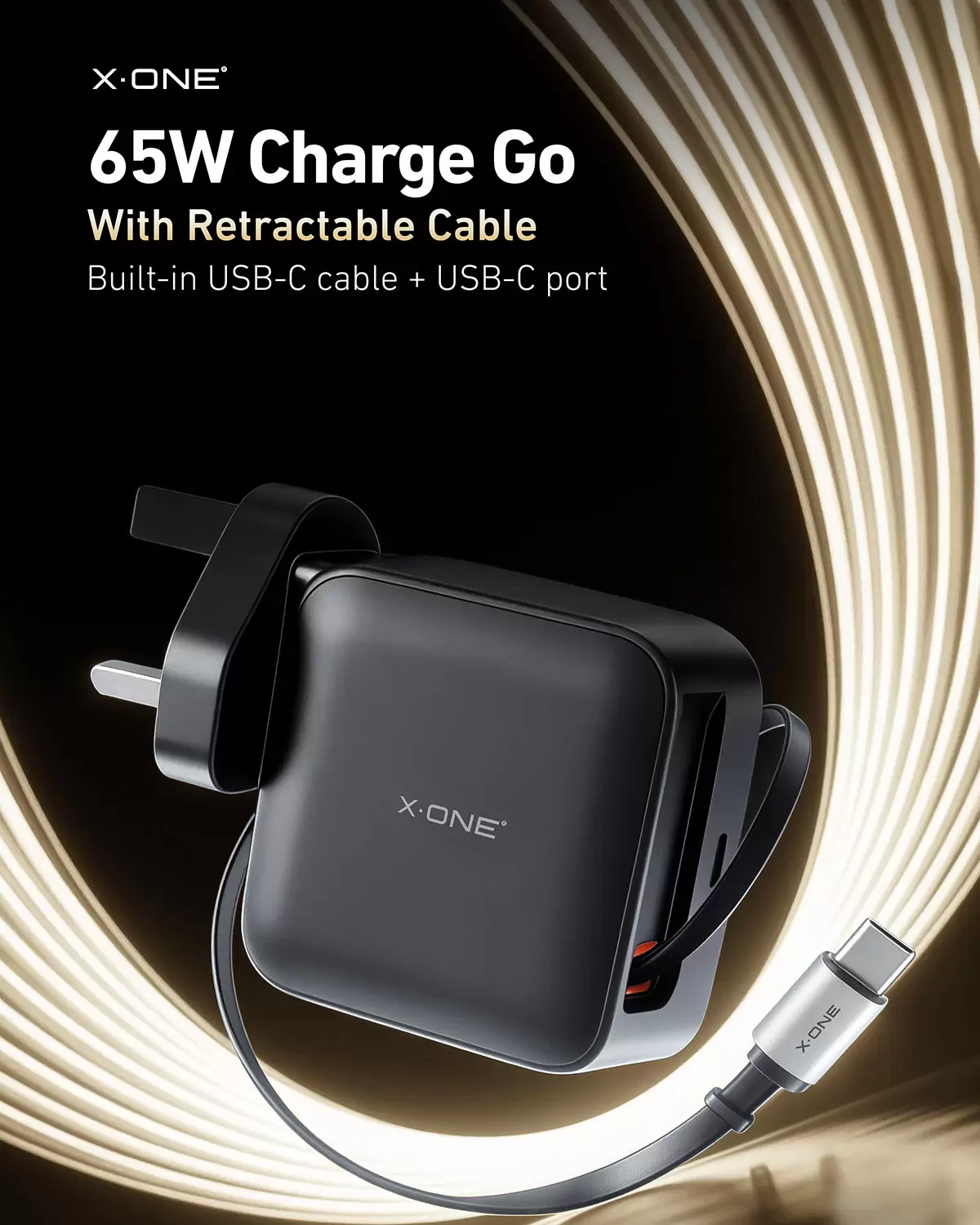 65W Charge Go Retractable
