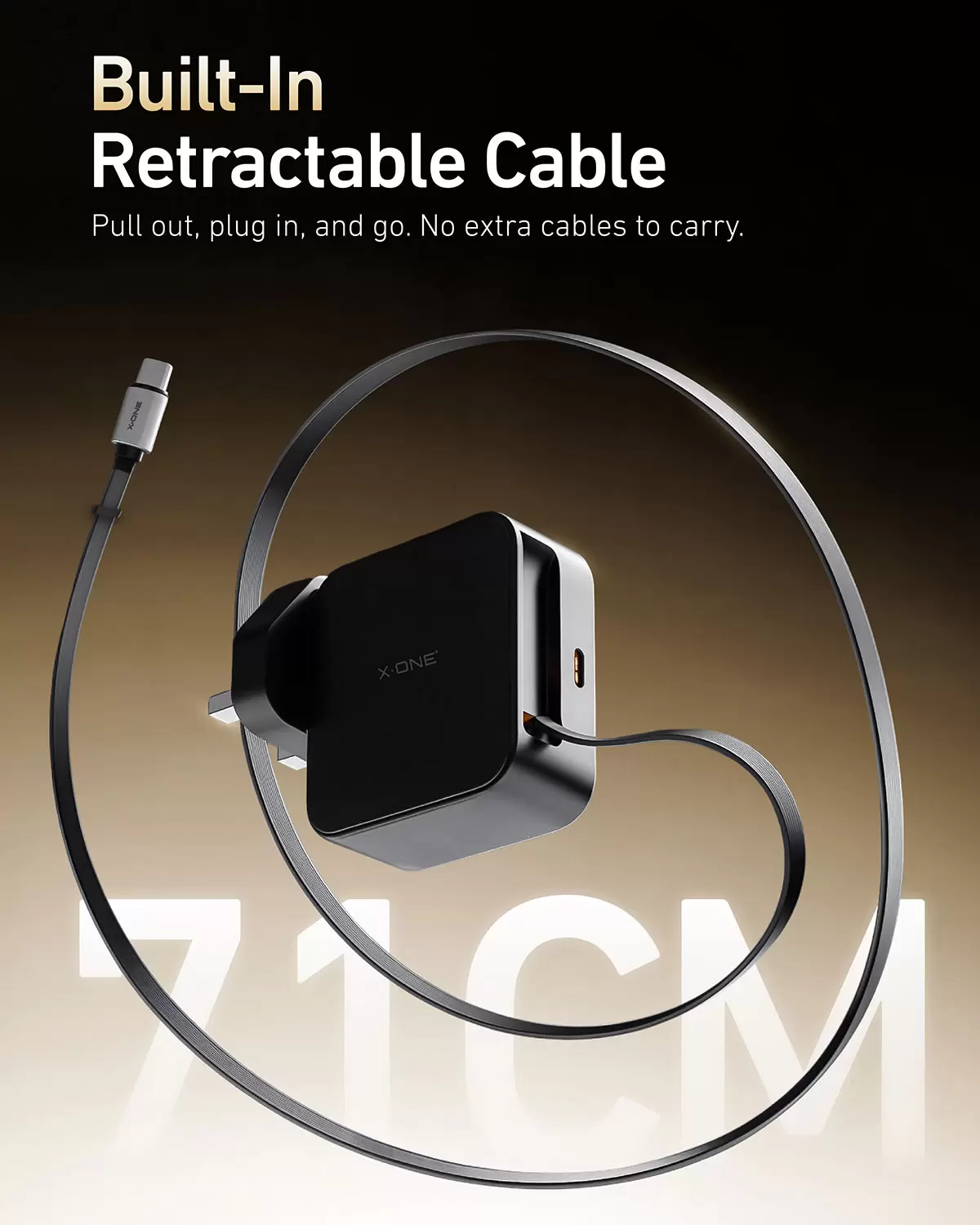 65W Charge Go Retractable